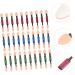 NOLITOY 30pcs Double Ended Eye Shadow Stick Eyeshadow Girl Makeup Tools Soft Woman Makeup Tools Makeup Stick - Buy Online on GoSupps.com