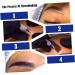Beavorty 2pcs Pencil Semi-permanent Eyebrow Pen Manual with Skin Practice Microblading Storage Golden Kit - Buy Online on GoSupps.com