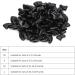 Buy Biitfuu 100pcs Cat Claw Caps - Soft Nail Protectors for Cats Cool Black - International Shipping Available - Buy Online on GoSupps.com