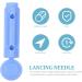 Sterile Safety Lancet Blood Lancets 200pcs - Disposable Twist Top 23G Pen Style Needle - For Diabetic Glucose Testing - Painless - Buy Online on GoSupps.com