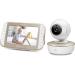Motorola VM50G Baby Monitor Camera - 5 Color Display - Lullabies - Two-Way Communication - Night Vision - White/Gold - Buy Online on GoSupps.com