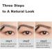 Cooklesa Eyebrow Natural Waterproof Eyebrow Pen with Microfine Tip Two-pronged Eyebrow Pencil Natural Brow Eyebrow Pen (3color) - Buy Online on GoSupps.com