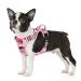 Eyin dog harness for medium-sized dogs adjustable breathable reflective padded and breathable breast dishes with handle and front bracket for daily training (camouflage pink m) m (neck: 37-50cm breast: 40-68cm) Tarnrosa