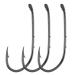 Dr.Fish 100 Pack Baitholder Fishing Hooks Walleye Rig Live Bait Hook High Carbon Steel Black Nickel Down-Turned Eye Surf Fishing Bass Crawler Harness #8-100 Pack