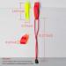 HEIMDALL Emergency Whistle with Lanyard - Safety Boating Camping Hiking Hunting Survival Rescue - Red Yellow - Buy Online on GoSupps.com