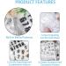 Modixun 4 Themes Retro Rubber Clear Stamps - 34Pcs Transparent Silicone Seal for DIY Scrapbooking and Card Making | Style A - Buy Online on GoSupps.com