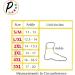15-20 mmHg Moderate Compression Foot Swelling Leg Ankle Open Toe Sleeve - 3X-Large Beige for International Shipping - Buy Online on GoSupps.com