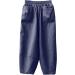Gufesf Women's High Waisted Cotton Linen Palazzo Pants with Pockets - Dark Blue, Small - Buy Online on GoSupps.com