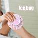 Ice Bag | Cold & Hot Hot Water Bag Leakproof Ice Pack Ice Cube Hot Water Bags Lightweight Ice Cold Pack with Large Opening Pink - Buy Online on GoSupps.com
