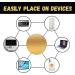 60pcs Radiation Patch Preventing Radiation Sticker EMF Cell Phone Radiation for Phone Tablet Laptop - Buy Online on GoSupps.com
