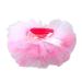 HOOLCHEAN Infant Toddler Baby Girls Super Soft Fluffy Tutu Skirt with Diaper Cover Bloomer 1-2 Years Pink White