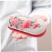 Homsfou Double-Layer Glasses Case - Travel Lens Storage Box PU Leather Red | Organizer for Glasses & Lenses - Ideal for Home & Travel - Buy Online on GoSupps.com