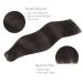 Buy 50cm 100g Natural Black Real Hair Extensions - Sew-In & Weft - Premium Quality Hair Tresses - Buy Online on GoSupps.com