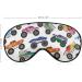 Boys Monster Truck Sleeping Mask | Cartoon Car Eye Mask for Kids | Adjustable Strap | Style-4 - Buy Online on GoSupps.com
