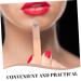 2pcs Silicone Lip Brush Applicator Set - Perfect for Lipstick Lip Balm & Eyeshadow - Makeup Tools for Flawless Application - Buy Online on GoSupps.com