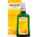 WELEDA BOO CALENDULA MASIAGE OED - Essential natural cosmetics Skin care Body oil / care oil With sunflower oil for care for sensitive skin with fresh Litsea Cubeba & lemon fragrance (vegan 100ml)