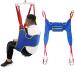 GLYIG Patient Aid Mesh U-Sling Without Head Support Universal Patient Lift Sling Ideal for Bathing and Showering 500lb Capacity Toileting Sling Bariatric and Disabled