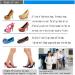 Cazaru Silicone Forefoot Cushions for High Heels | Slipproof Gel Pads for Hallux Valgus Relief & Foot Pain - Set of 4 - Buy Online on GoSupps.com
