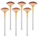 6Pcs Fan Mask Brushes Soft Facial Applicator Brushes Makeup Brushes Cosmetic Tools for Esthetician Mask Mud Cream Supplies(17.5 x 6.5cm)