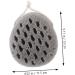 MAGICLULU Bath Sponge Shower Scrubber Body Scrubber Shower Ball Bath Ball Shower Skin Scrubber Shower Sponge Exfoliating Sponge Bath Exfoliating Tool Back Scrubber Bathing Scrubber - Buy Online on GoSupps.com