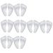 FOMIYES 8 Pairs Five Toe Sticky Front Pad Dressy Heels for Women Insoles for Plantar Womens High Heel Shoes Sandal Heels Shoes Inserting Pad Low Massage Plug-in Women's Gel