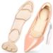 Buy 2-in-1 High Heel Insoles for Women - Non-Slip Sponge Comfort for High Heels Boots & Pumps | Ideal Fit & Black Size 1 - International Shipping Available - Buy Online on GoSupps.com