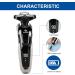 Podazz Electric Rotary Shavers for Men 3D Rechargeable Waterproof IPX6 Electric Shaving Razor Wet & Dry Beard Trimmer Electric Nose Hair Trimmer Shaver(Black) - Buy Online on GoSupps.com