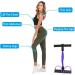 Multifunction Tension Rope - 6-Tube Elastic Yoga Pedal Puller Resistance Band | Natural Latex Fitness Equipment for Abdomen Waist Arm & Leg Stretching - Purple - Buy Online on GoSupps.com