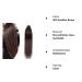 Elailite Invisible Tape In Extensions - Remy Real Human Hair 20pcs Dark Brown 35cm 20g - Best Tape Hair Extensions for a Natural Look - Buy Online on GoSupps.com
