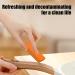 Rust Remover for Metal | Rubber Dirt and Stains Remover Kitchen Tool - Stainless Steel Knives Rust Decontamination Artifact Dirt and Stains Remover Kitchen Tool Orange Color - Buy Online on GoSupps.com