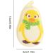 Children's Body Washer Children's Bath Sponge Cute Shapes Natural and Safe Shower Sponge Reusable Body Washer Cute Bathroom Accessories for Sensitive Skin Children Shower Yellow Penguin - Buy Online on GoSupps.com