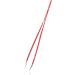 Rubis Professional Tweezers for Eyebrows - Fine Pointed Tips & Sloping Design | Red Action Painting - Buy Online on GoSupps.com