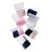 6 Pack Velvet Powder Puffs For Perfect Makeup Finish Soft And Lightweight Makeup Sponge Powder Puffs Triangle (Color : 6 pink)