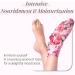 PETITFEE Rose Petal Satin Foot Mask (5 Pairs) - Nourishing Rose Scented Foot Repair Masks with Peptide Collagen Shea Butter & Urea for Silky Smooth Feet - Intensive Foot Treatment - Buy Online on GoSupps.com