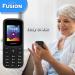 MP MyPhone Fusion Key Telephone - Senior Phone with Large Buttons Color Display Bluetooth Dual-SIM Radio & Torch - Perfect for Seniors - Black - Buy Online on GoSupps.com