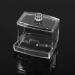 Agatige Clear Plastic Qtip Holder - Stylish Cotton Swab Container with Lid for Q-tips Perfect for Home & Travel - Buy Online on GoSupps.com