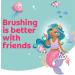 Colgate Mermaid Toothbrush for Kids 5+ Years - Extra Soft Bristles - Pack of 4 - Buy Online on GoSupps.com