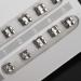 Dental Orthodontics Brackets Braces 10 Packs Metal Dental Teeth Orthodontics Brackets Braces(Without hook) - Buy Online on GoSupps.com