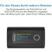 Viatom Bluetooth Finger Pulse Oximeter - Accurate Blood Oxygen & Heart Rate Monitor with App 12 Data Records Alarm Feature - Buy Online on GoSupps.com