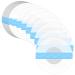 Freestyle Libre Sensor Covers 50 Pack Waterproof Libre Adhesive Patches Transparent CGM Patches Without Glue