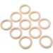 Wooden Teething Ring 65mm Blue - Safe Wood for Home Decor & Wedding - Natural Wood Rings - Buy Online on GoSupps.com