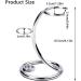 WTPIN Stainless Steel Razor Brush Stand Holder - Silver Shaving Stand for Men | Portable & Durable Shaving Brushlands - Buy Online on GoSupps.com