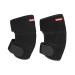 Adjustable Neoprene Elbow Braces for Kids - Breathable Support Pads for Sports Dance & Outdoor Activities - Solid Black - Buy Online on GoSupps.com
