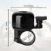 Binudum Bike Bell 2 Pack - Loud Melodious Sound Mini Bicycle Bell for Kids & Adults - Black (2 Pcs) - Buy Online on GoSupps.com