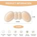 4 Pairs Foam Heel Pads for Shoes Heel Insert for Shoes Too Big Anti Slip Cushion Grip for Loose High Heels Comfort Protector Liners for Women Men Back of Heel Fillers (Black and Skin) - Buy Online on GoSupps.com