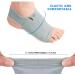 Price Xes Metatarsal Compression Arch Support Sleeves with Gel Pad - Flat Foot & Plantar Fasciitis Relief - 1 Pair Gray - Buy Online on GoSupps.com