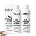 Bain De Bouche L'huile De Menthe Verte Femmie Bain De Bouche L'huile De Coco Femmie Naturel Pour Une Haleine Fra che Des Gencives Et Des Dents Saines (2 pi ces)