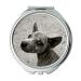 Mirror Travel Mirror Dog Puppy Small Dog Young Dog Pet Animals Pocket Mirror portable mirror