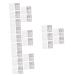 minkissy 20 Sets Nail Art Stickers Letter Nail Stickers Letter Stickers Nail DIY Decals Letters Stickers Nails Stickers White Letters Nail Stickers Halloween Nail Stickers Pvc Fashion