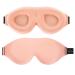 Sleep Mask for Women Men 3D Contoured Cup No Eye Pressure 100% Blackout Sleeping Mask Soft Breathable Eye Cover with Adjustable Strap for Sleeping Yoga Travel (Dusty Pink)